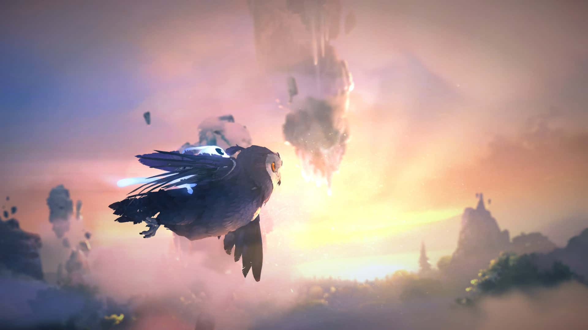奥日与鬼火意志 精灵与萤火意志 Ori and the Will of the Wisps B.5780606 中文版插画